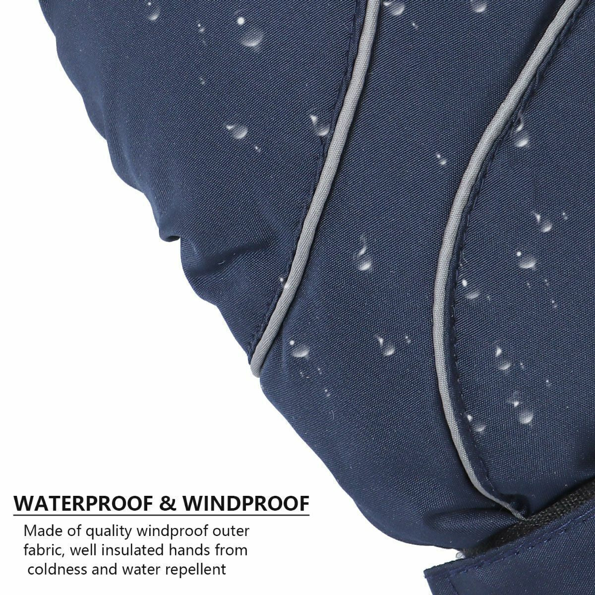 Winter Kids Mittens Skiing Gloves Toddler Snow Gloves Mittens Waterproof