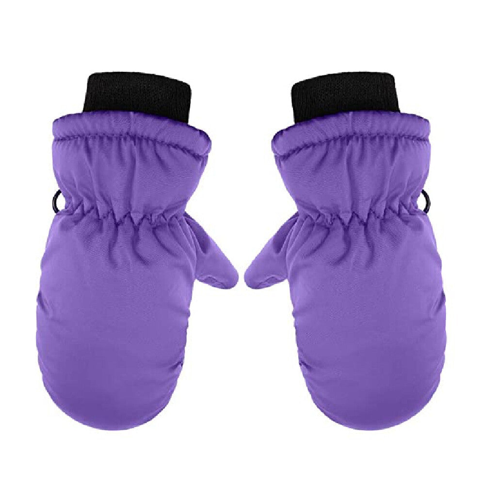 Kids Mittens Waterproof Skiing Gloves Toddler Snow Gloves Kids Winter Mittens US