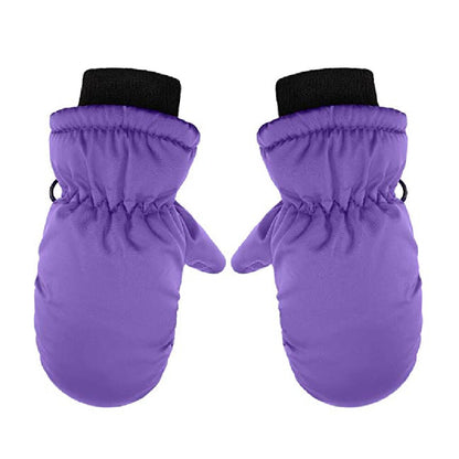 Kids Mittens Waterproof Skiing Gloves Toddler Snow Gloves Kids Winter Mittens US
