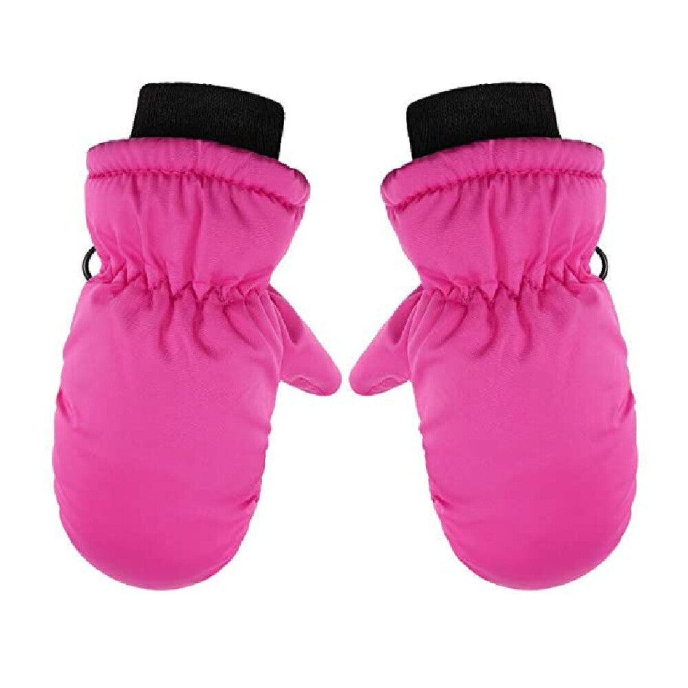 Kids Mittens Waterproof Skiing Gloves Toddler Snow Gloves Kids Winter Mittens US