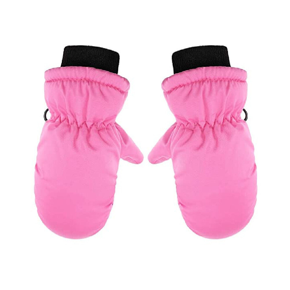 Kids Mittens Waterproof Skiing Gloves Toddler Snow Gloves Kids Winter Mittens US