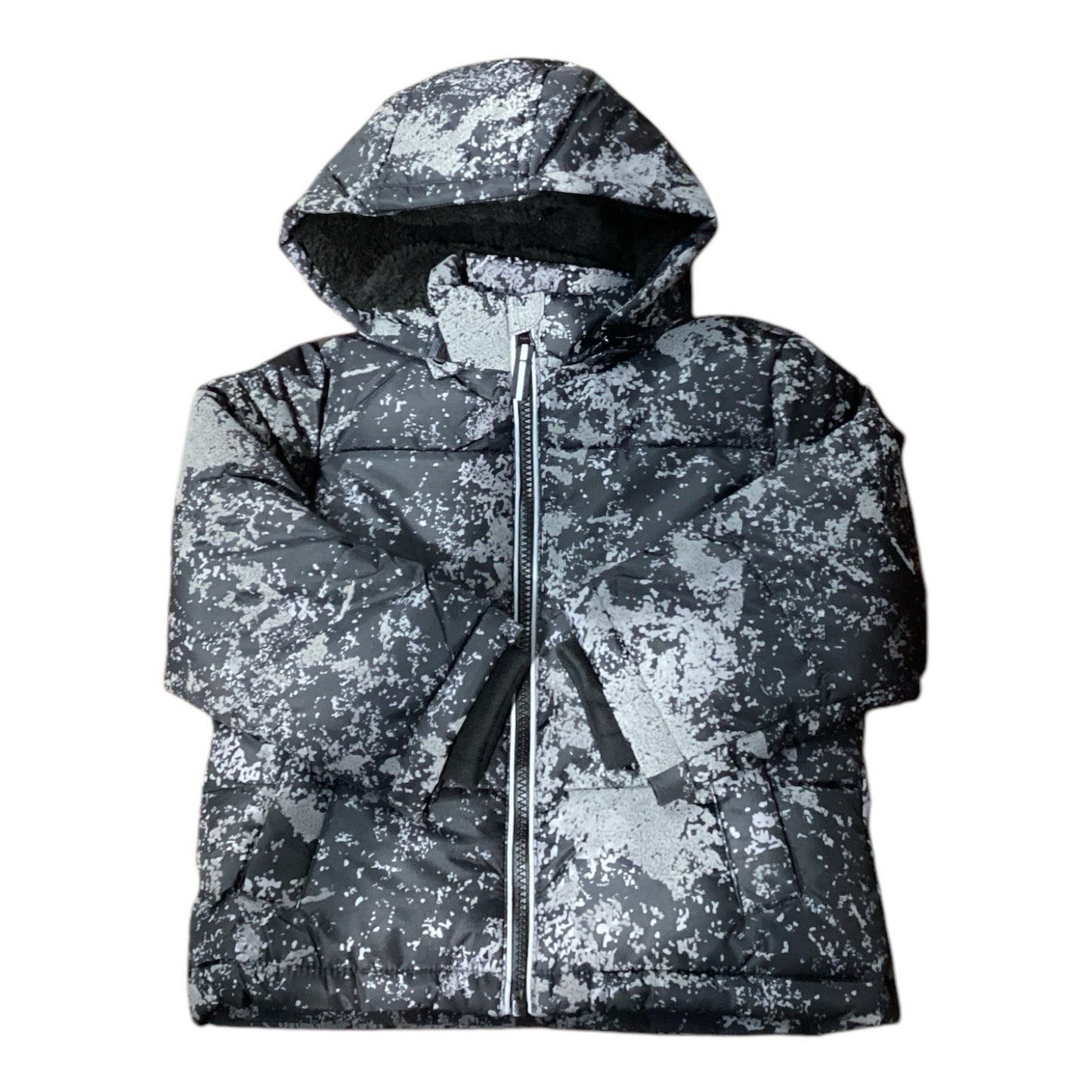 Member'S Mark Toddler & Boys Wind Resistant Removable Hood Puffer Jacket