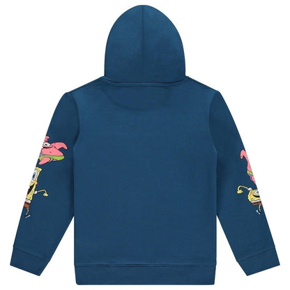 Spongebob Squarepants Boys Pullover Hoodie - Little and Big Boys Sizes 4-20 Blue
