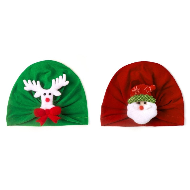 Unisex Baby Party Hat Cozy Christmas Caps Infant Hat Boy Girl Holiday Headdress