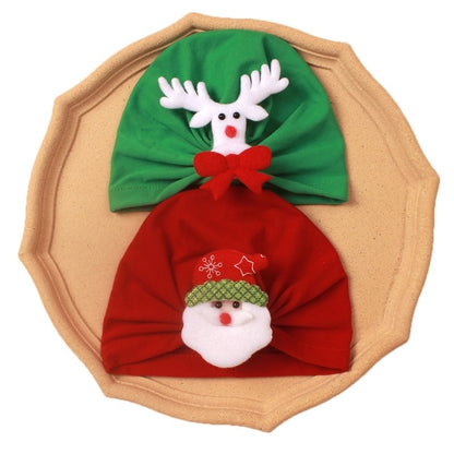 Unisex Baby Party Hat Cozy Christmas Caps Infant Hat Boy Girl Holiday Headdress