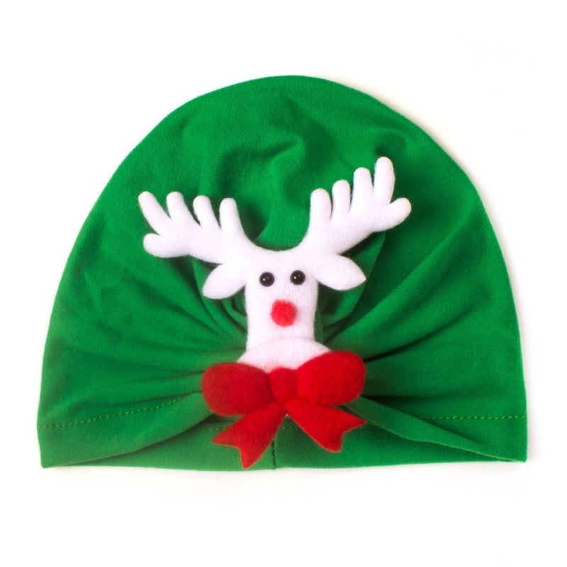 Unisex Baby Party Hat Cozy Christmas Caps Infant Hat Boy Girl Holiday Headdress