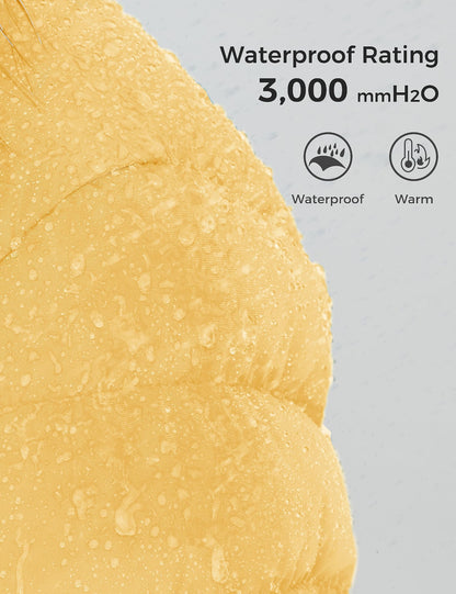 ZSHOW Girls' Puffer Jacket Soft Fleece Lined Warm Winter Coat with Fur Hood