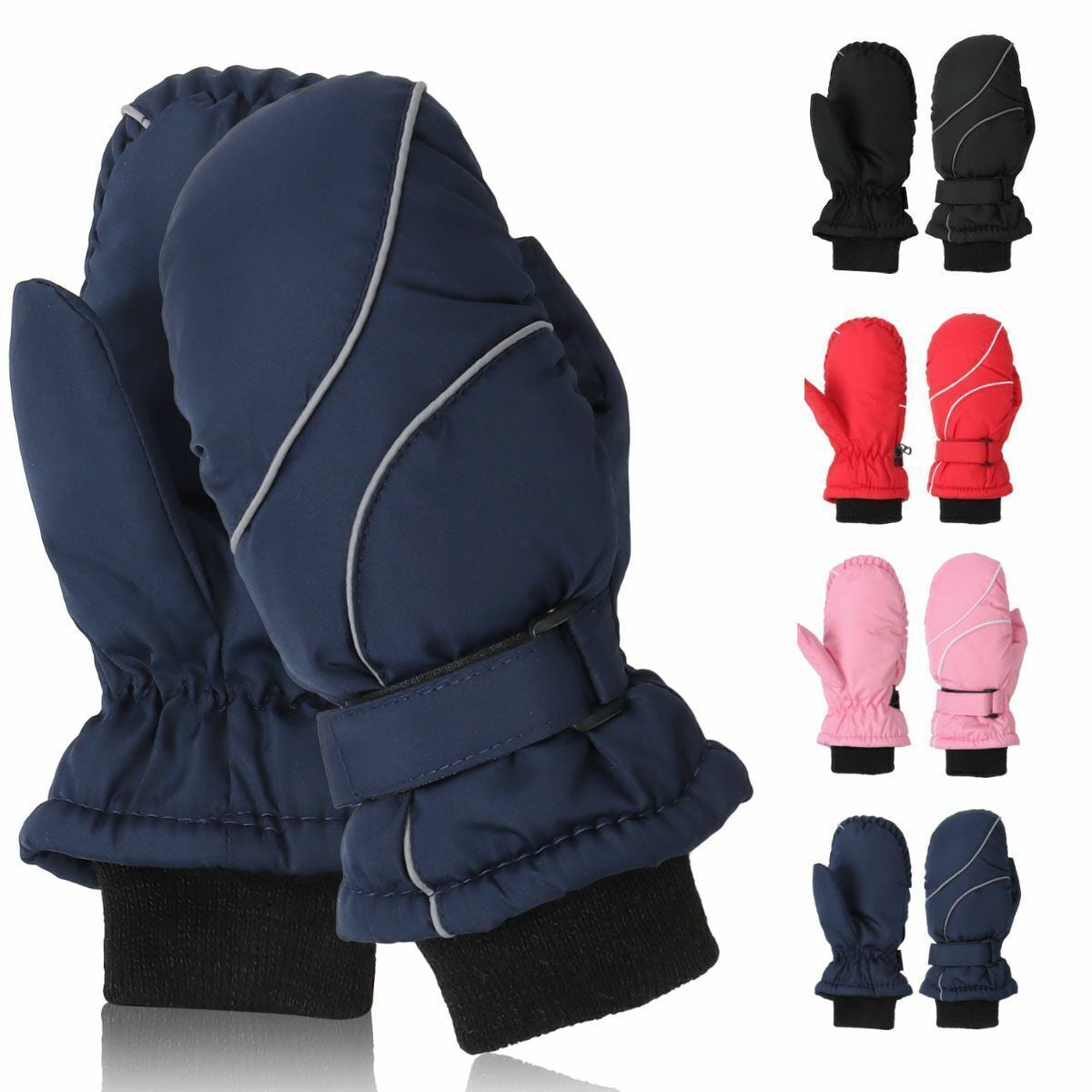 Winter Kids Mittens Skiing Gloves Toddler Snow Gloves Mittens Waterproof