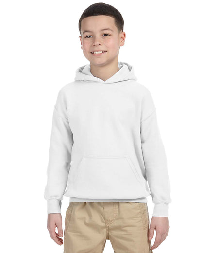 Gildan Youth Hoodie Heavy Blend Boys Girls 8 Oz 50/50 Hoody S-XL G185B