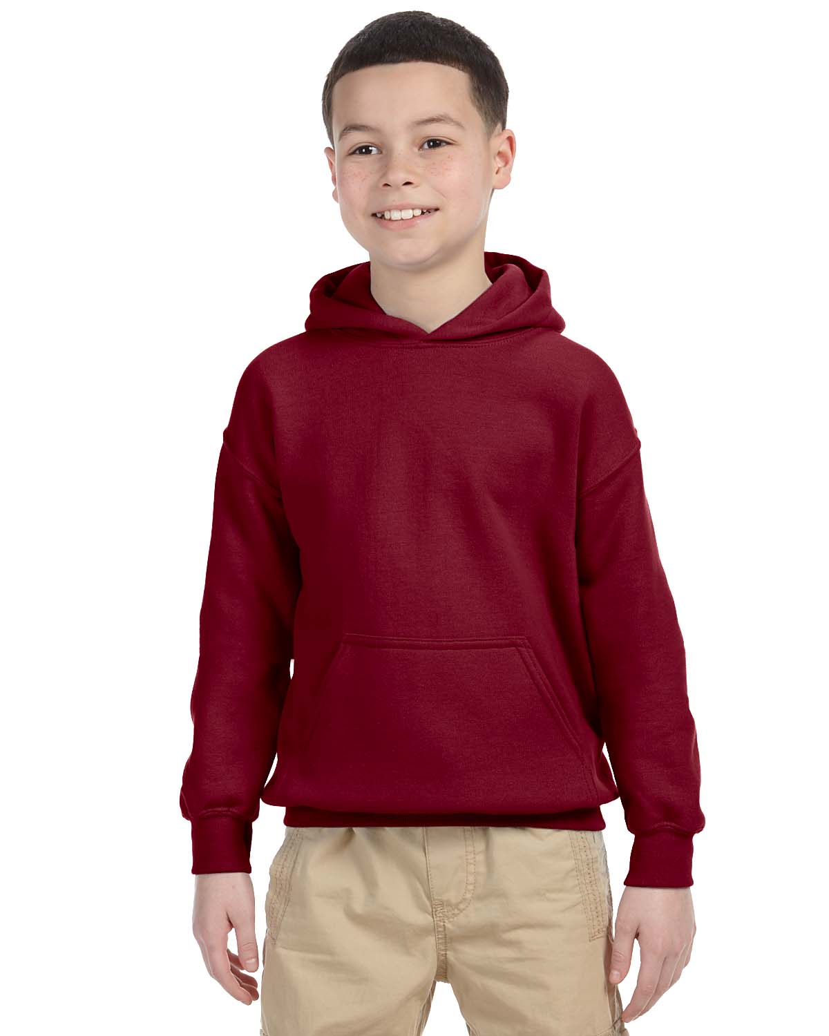 Gildan Youth Hoodie Heavy Blend Boys Girls 8 Oz 50/50 Hoody S-XL G185B