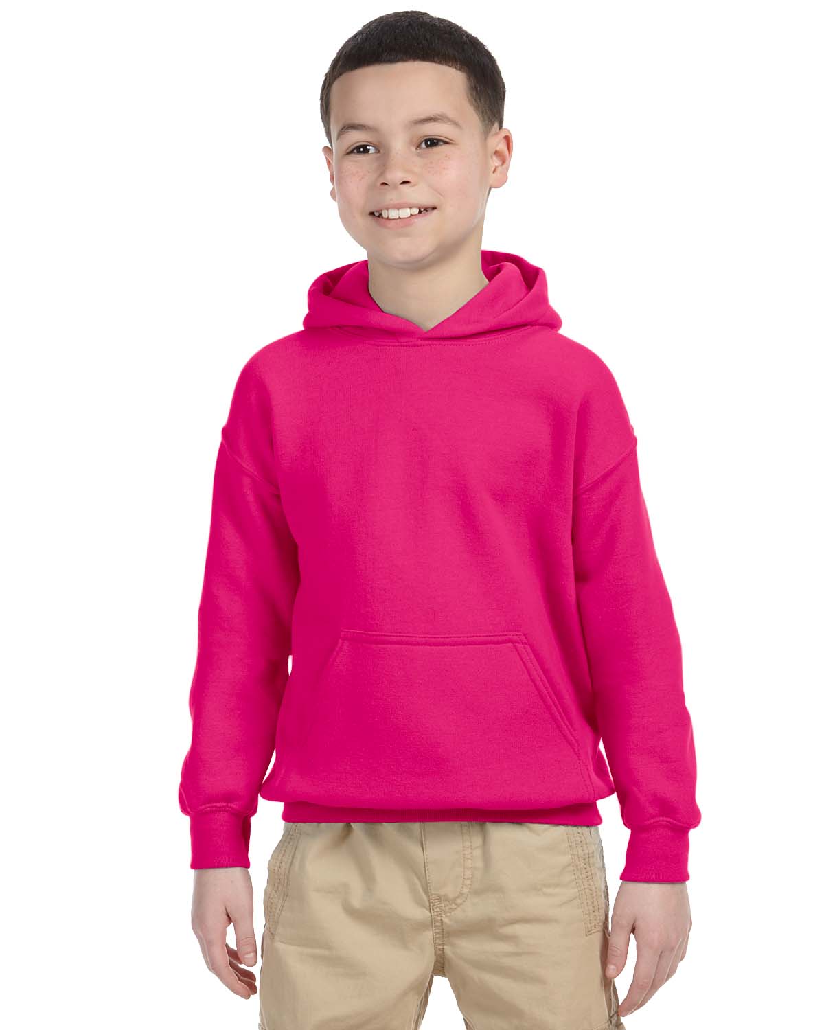 Gildan Youth Hoodie Heavy Blend Boys Girls 8 Oz 50/50 Hoody S-XL G185B