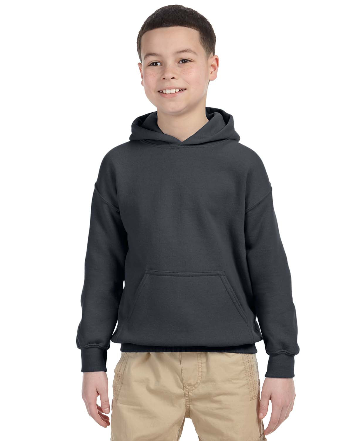 Gildan Youth Hoodie Heavy Blend Boys Girls 8 Oz 50/50 Hoody S-XL G185B