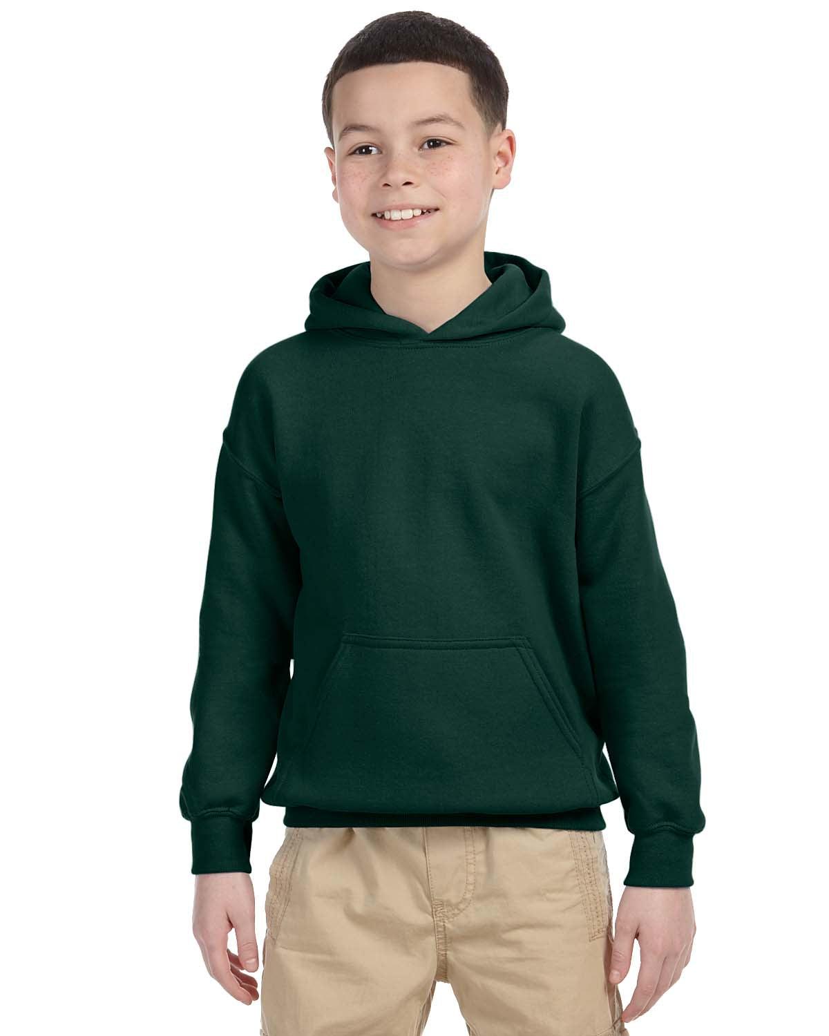 Gildan Youth Hoodie Heavy Blend Boys Girls 8 Oz 50/50 Hoody S-XL G185B