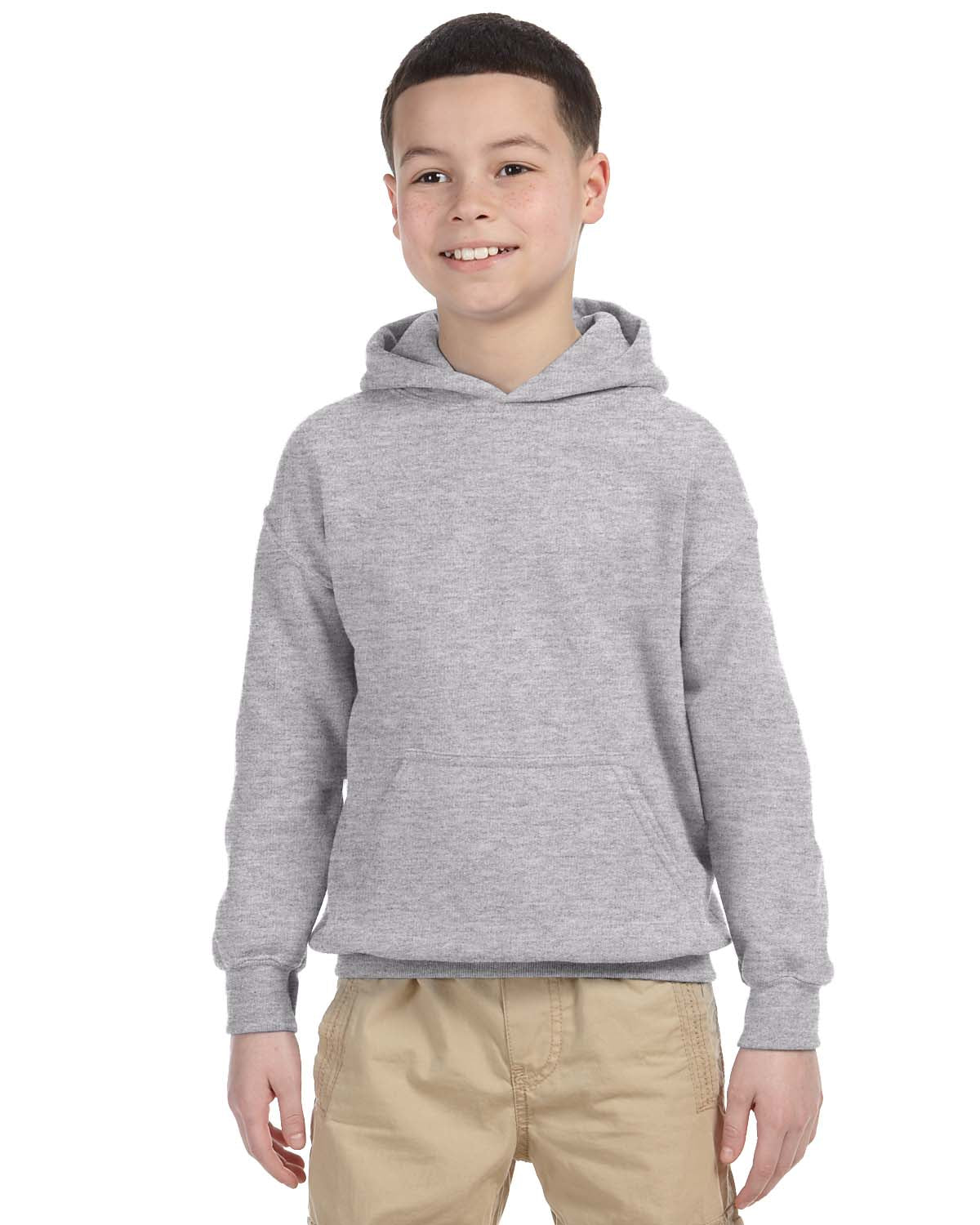 Gildan Youth Hoodie Heavy Blend Boys Girls 8 Oz 50/50 Hoody S-XL G185B