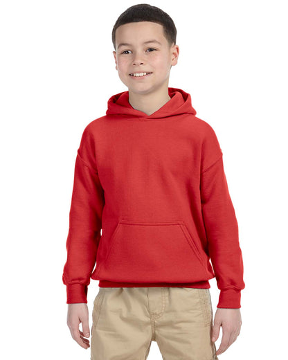 Gildan Youth Hoodie Heavy Blend Boys Girls 8 Oz 50/50 Hoody S-XL G185B
