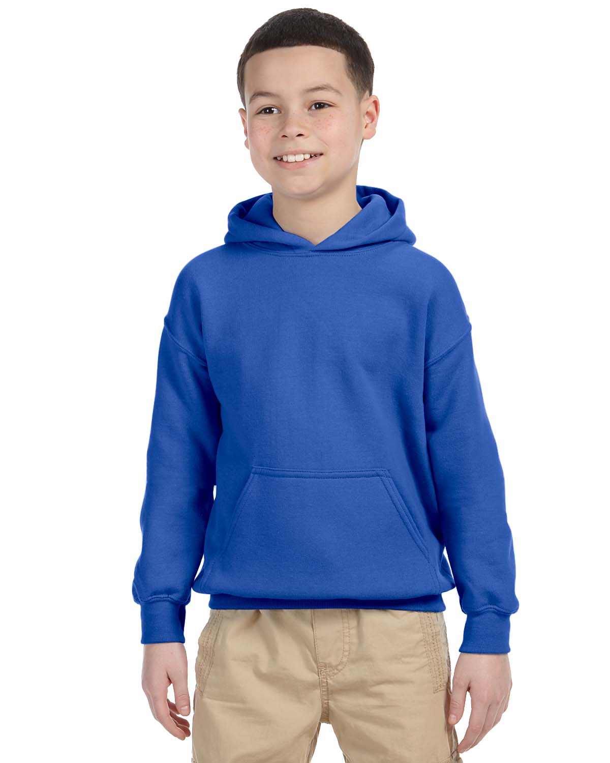 Gildan Youth Hoodie Heavy Blend Boys Girls 8 Oz 50/50 Hoody S-XL G185B