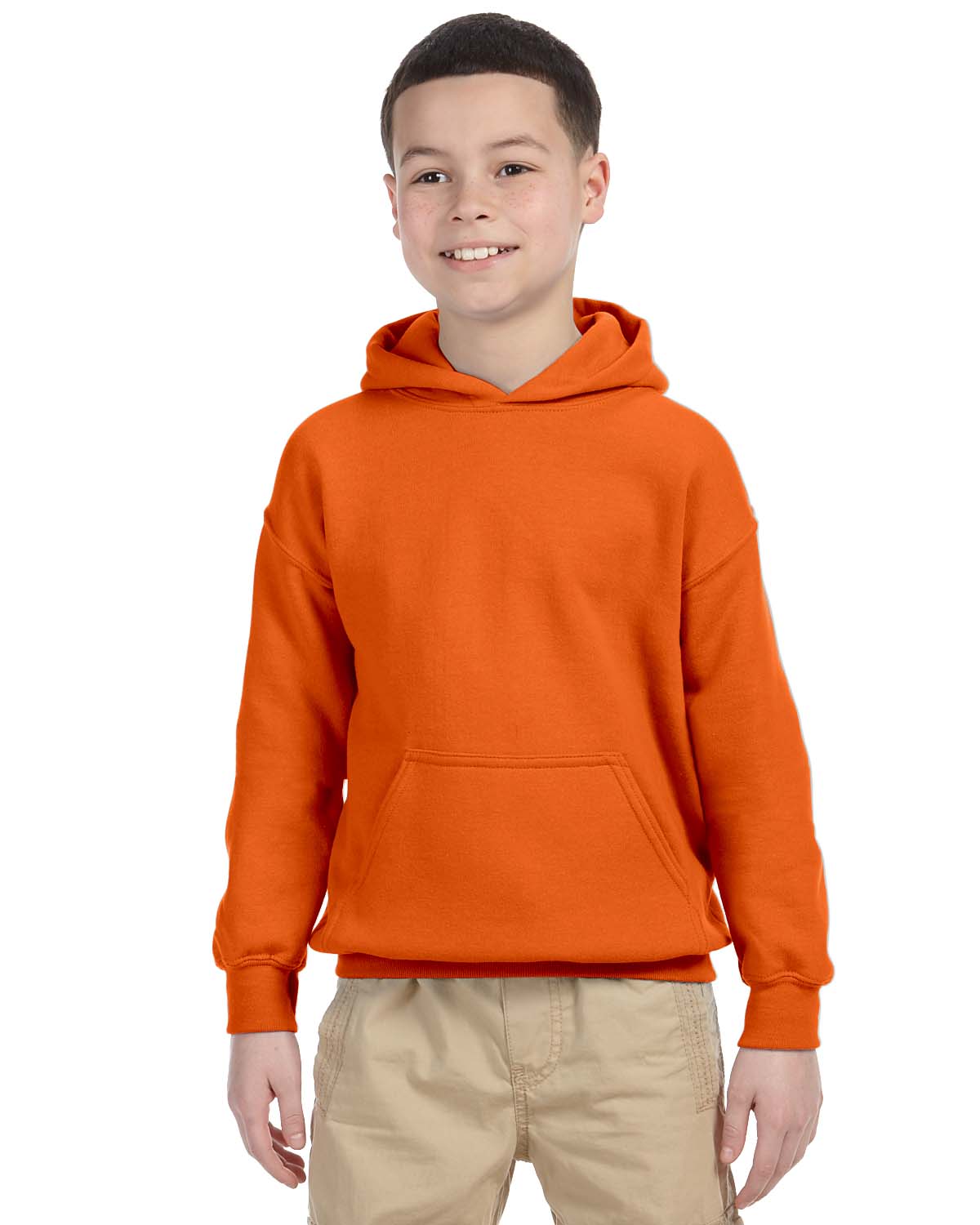 Gildan Youth Hoodie Heavy Blend Boys Girls 8 Oz 50/50 Hoody S-XL G185B