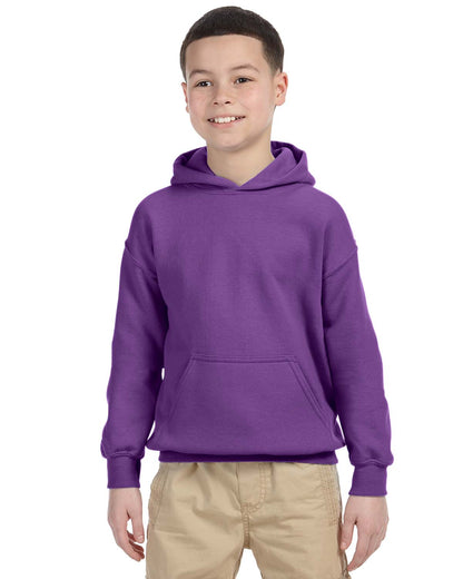 Gildan Youth Hoodie Heavy Blend Boys Girls 8 Oz 50/50 Hoody S-XL G185B