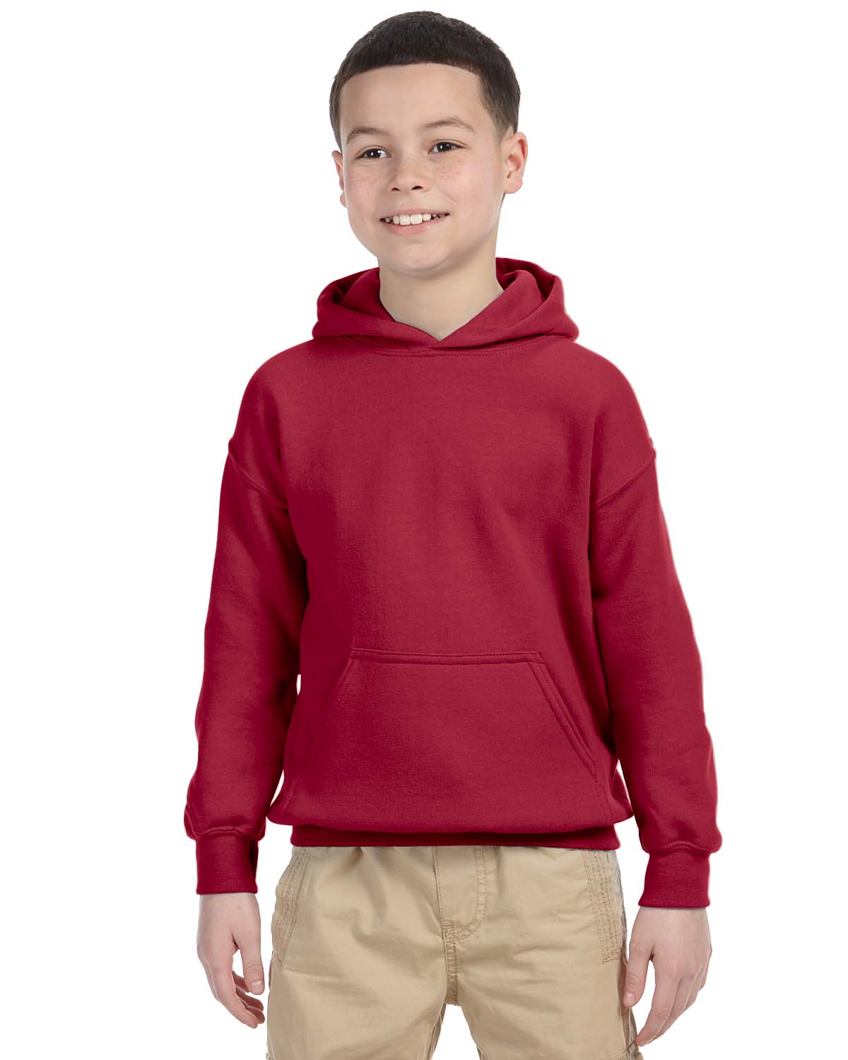 Gildan Youth Hoodie Heavy Blend Boys Girls 8 Oz 50/50 Hoody S-XL G185B