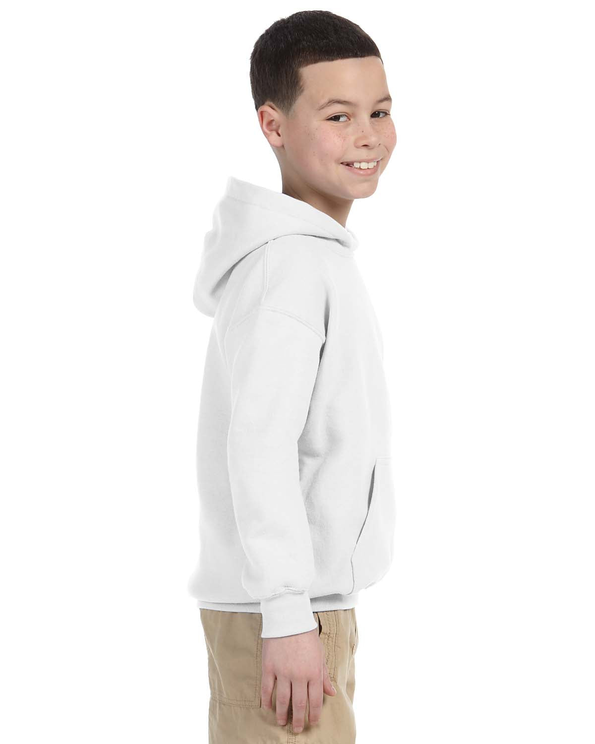 Gildan Youth Hoodie Heavy Blend Boys Girls 8 Oz 50/50 Hoody S-XL G185B