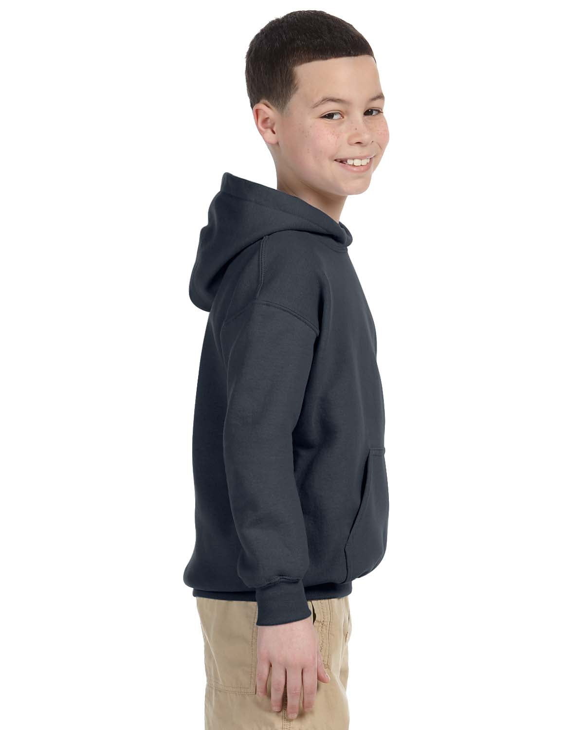 Gildan Youth Hoodie Heavy Blend Boys Girls 8 Oz 50/50 Hoody S-XL G185B