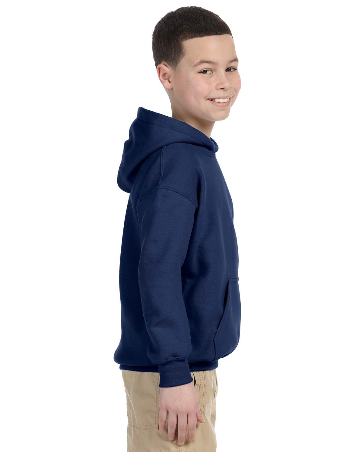 Gildan Youth Hoodie Heavy Blend Boys Girls 8 Oz 50/50 Hoody S-XL G185B