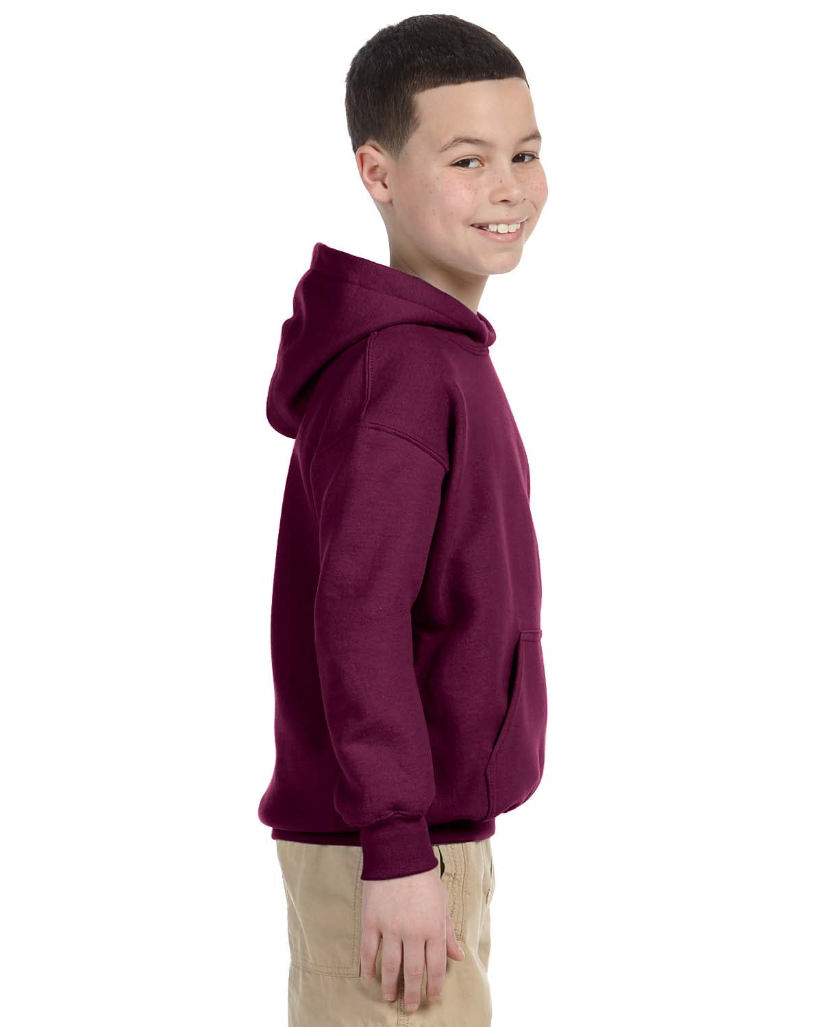 Gildan Youth Hoodie Heavy Blend Boys Girls 8 Oz 50/50 Hoody S-XL G185B
