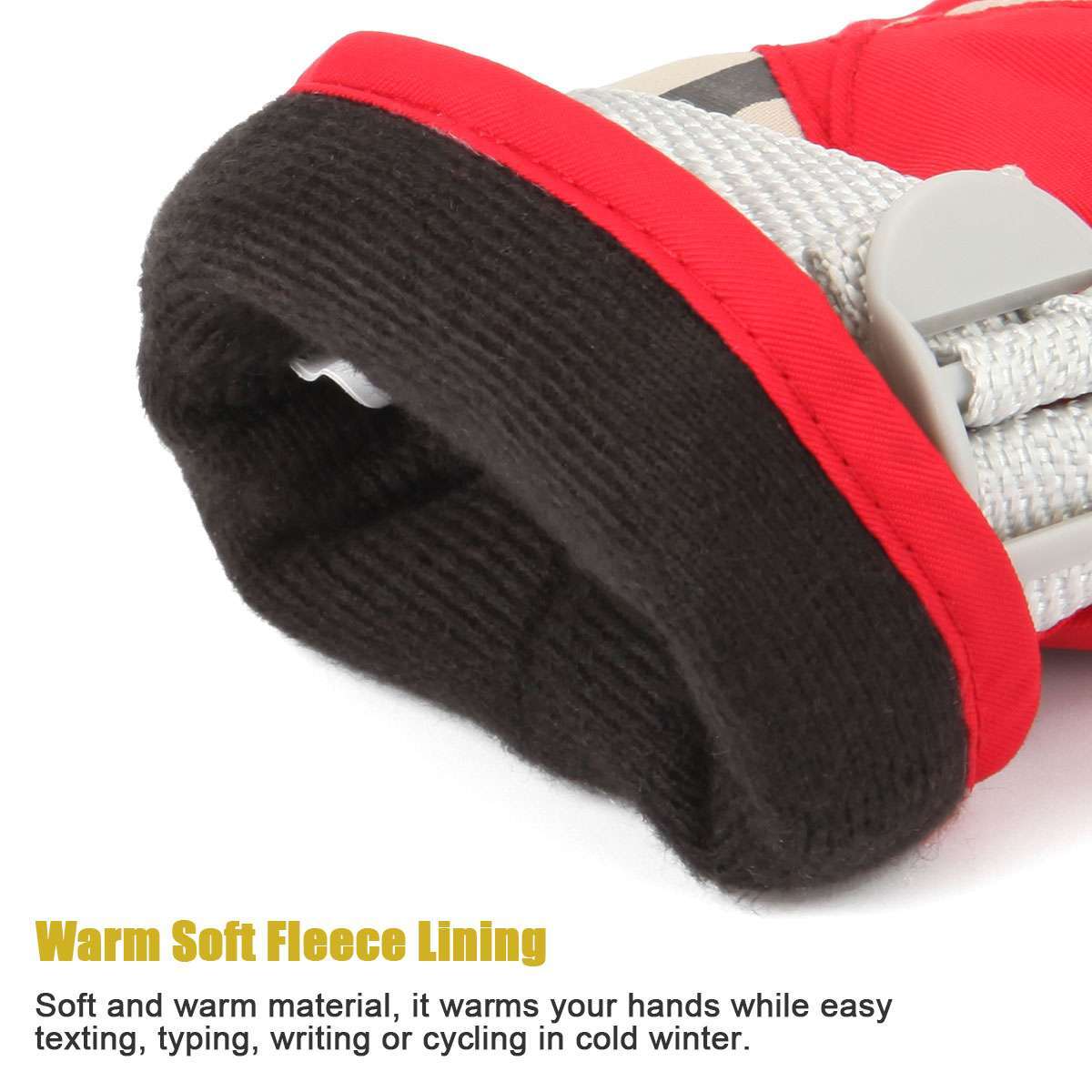 Cozy Kids Winter Snow Gloves - Perfect for Skiing and Snowboarding!