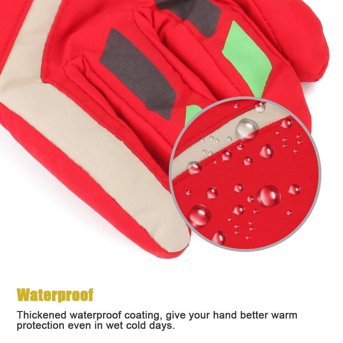 Cozy Kids Winter Snow Gloves - Perfect for Skiing and Snowboarding!